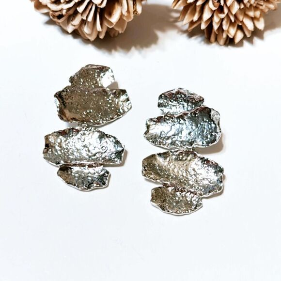 Geo dangle earrings M134 - Picture 3 of 7